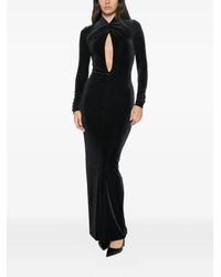 Amazuìn - Zeda Cut-Out Twisted-Detail Maxi Dress - Lyst
