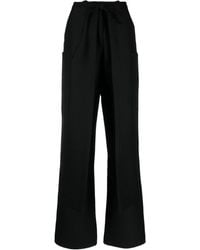 Sunnei - High-waist Wide-leg Trousers - Lyst