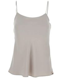 Herno - Scoop-Neck Top - Lyst