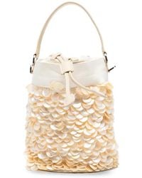 STAUD - Borsa A Secchiello Lila Mini - Lyst