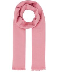 McQueen - Frayed-Edge Scarf - Lyst