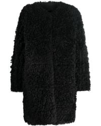 Stand Studio - Paola Reversible Faux-shearling Coat - Lyst