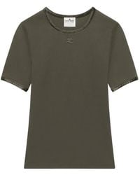 Courreges - Vinyl Contrast T-Shirt - Lyst
