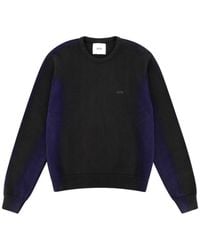 Arte' - Embroidered-Logo Long-Sleeve Sweater - Lyst