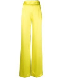 Genny - High-waisted Straight-leg Trousers - Lyst