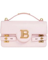 Balmain - 24 B-Buzz Leather Cross Body Bag - Lyst