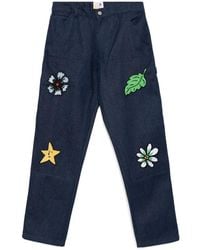 Sky High Farm - Embroidered Jeans - Lyst