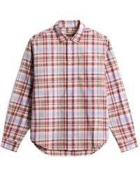 Woolrich - Chemise En Coton À Carreaux - Lyst