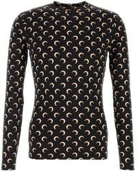 Marine Serre - T-Shirt mit Print - Lyst