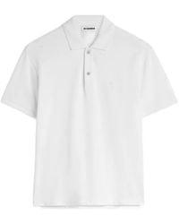 Jil Sander - Short-Sleeve Polo Shirt - Lyst