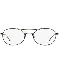 Donna Karan - 1001 Oval-Frame Glasses - Lyst
