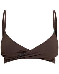 Bondeye - Amira Reversible Bikini Top - Lyst
