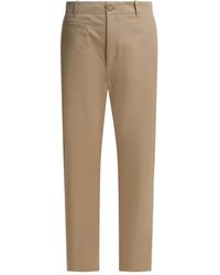 Givenchy - Pantalones chinos de algodón de - Lyst