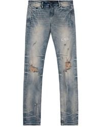 RTA - Clayton Distressed Bootcut Jeans - Lyst