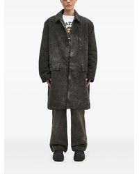 Rick Owens - Mantel mit aufgesetzter Tasche - Lyst