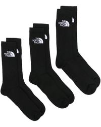 The North Face - Intarsia-Logo Socks (Pack Of Three) - Lyst