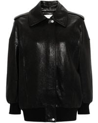 McQueen - Leather Jacket - Lyst