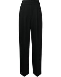 Alexander Wang - Pleated Wool Tailored Trousers - Lyst