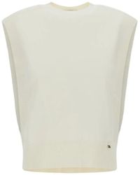 Herno - Ribbed-Hem Tank Top - Lyst