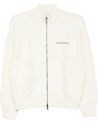 Peserico - Cardigan Texturé À Fermeture Zippée - Lyst