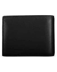 Calvin Klein - Bi-Fold Leather Wallet - Lyst