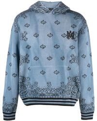 Amiri - Hoodie Mit Bandana-Muster - Lyst