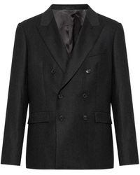 Paul Smith - Blazer Croisé En Laine Mélangée - Lyst