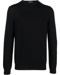 Zanone - Crew-Neck Long-Sleeve Jumper - Lyst