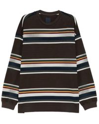 Juun.J - Striped Long-Sleeve T-Shirt - Lyst