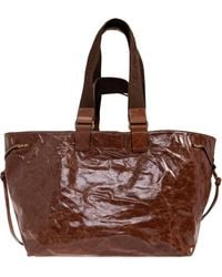 Isabel Marant - Leather Drawstring Tote Bag - Lyst
