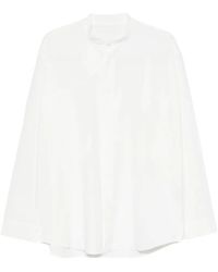 Homme Plissé Issey Miyake - Band-Collar Shirt - Lyst