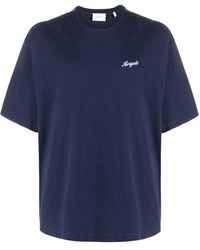 Axel Arigato - Logo-embroidered T-shirt - Lyst