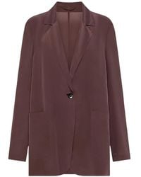 Seventy - Single-Breasted Notched-Lapels Blazer - Lyst