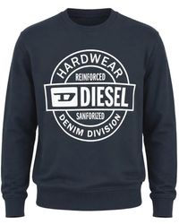 DIESEL - Sweat À Logo Imprimé - Lyst