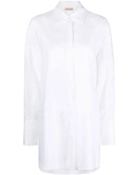 Blanca Vita - Oversized Mini Shirtdress - Lyst