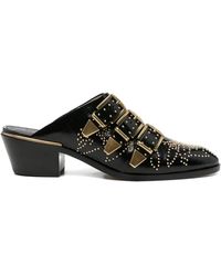 Chloé - Susanna Studded Mules - Lyst