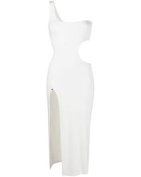 Nissa - One-shoulder Cut-out Midi Dress - Lyst