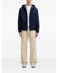 KENZO - Logo-Embroidered Zip-Up Jacket - Lyst