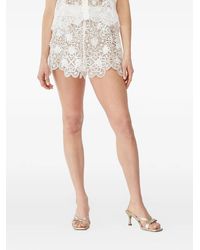 Waimari - Floral-Lace Shorts - Lyst
