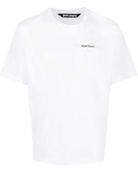 Palm Angels - T-Shirt With Embroidery - Lyst