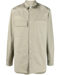 Jil Sander - Long-Sleeve Button-Up Shirt - Lyst