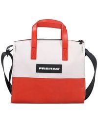 Freitag - Two-Tone Logo-Patch Shoulder Bag - Lyst