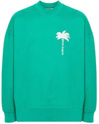 Palm Angels - The Palm-print Sweatshirt - Lyst