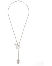 Rabanne - Key-Ring Pendant Necklace - Lyst