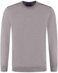 Paul & Shark - Logo-Patch Crew-Neck Sweater - Lyst