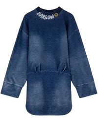 Barrow - Mini-Jurk Met Logoprint - Lyst