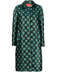 La DoubleJ - Boxy Polka-Dot Print Coat - Lyst