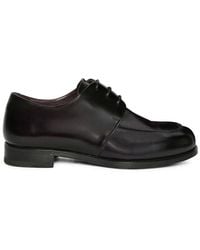 Lardini - Leather Derby Shoes - Lyst