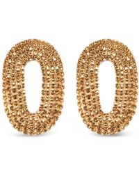 Silvia Gnecchi - Liberty Crystal-Embellished Earrings - Lyst
