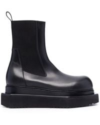 Rick Owens - Leather Turbo Cyclops Boots - Lyst